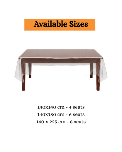 Clear Vinyl Tablecloth