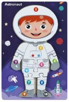 Wooden Jigsaw Professions Puzzles