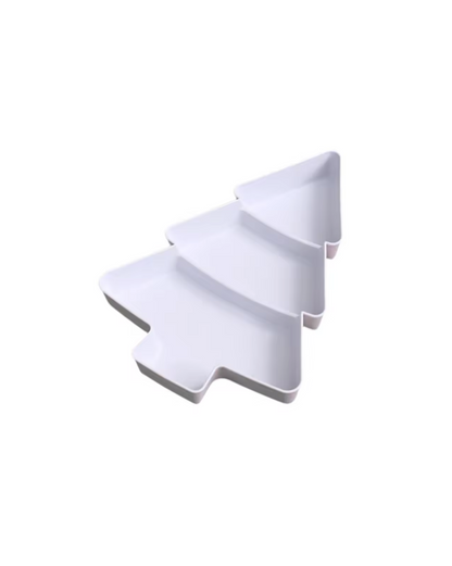 Christmas Tree Shaped Snack Tray